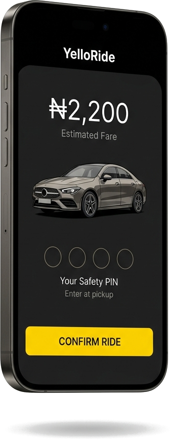 YelloRide Passenger App